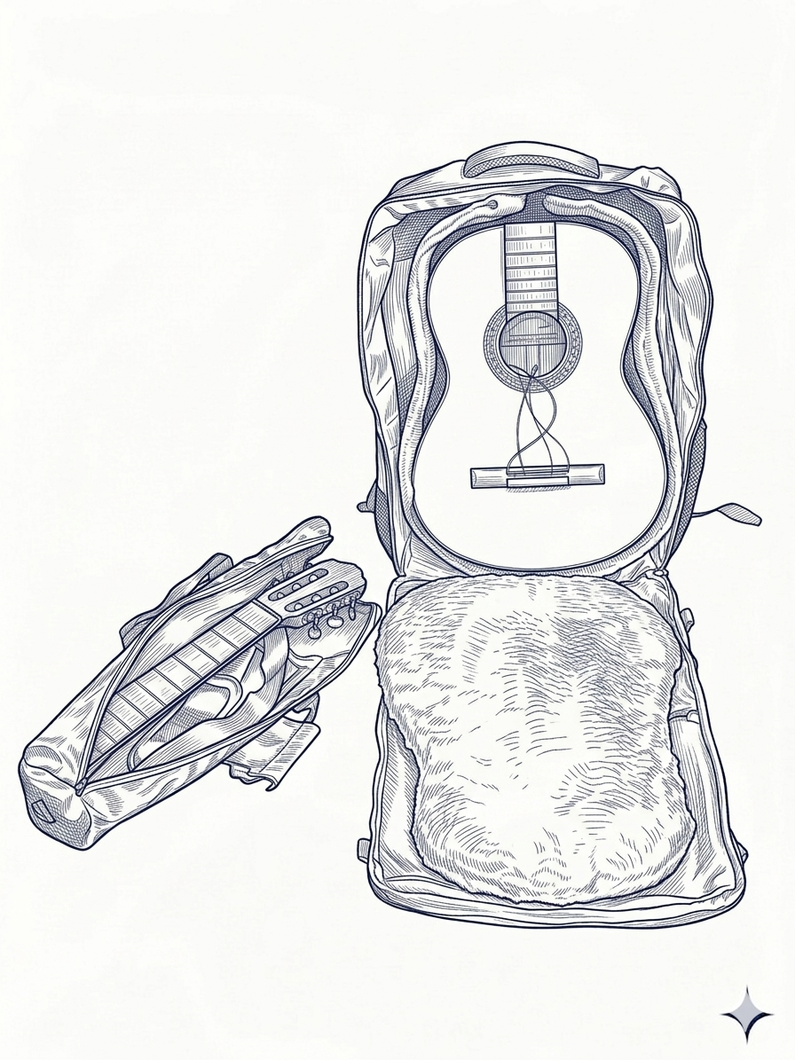 Proteccion extra para guitarra delicada