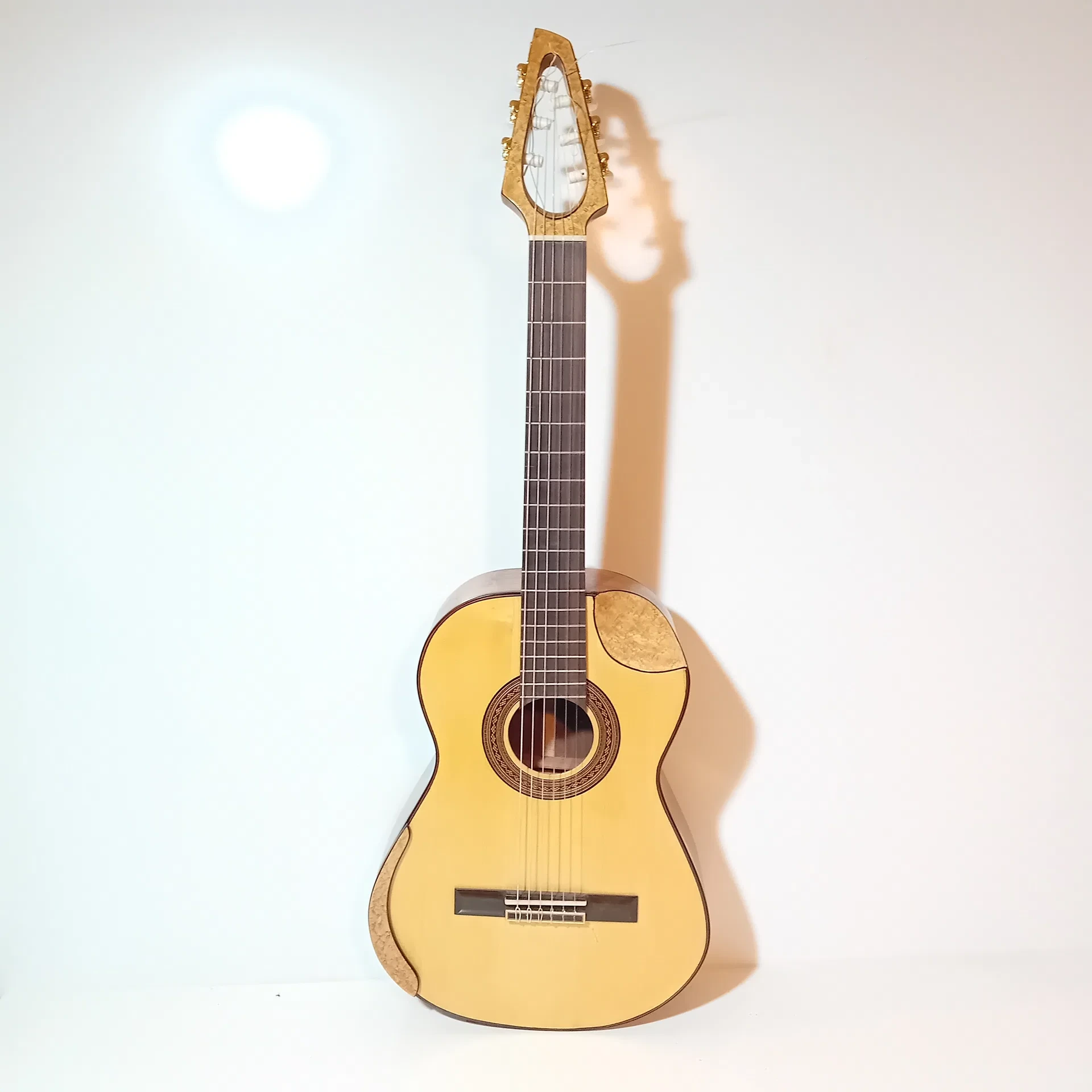 Guitarra especial luthier artesanal Sistema Pullaway