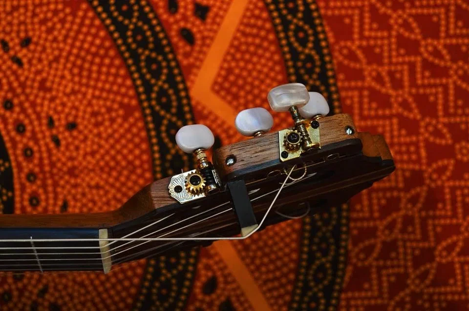 Guitarra con 7ma volante Sistema Pullaway desmontable