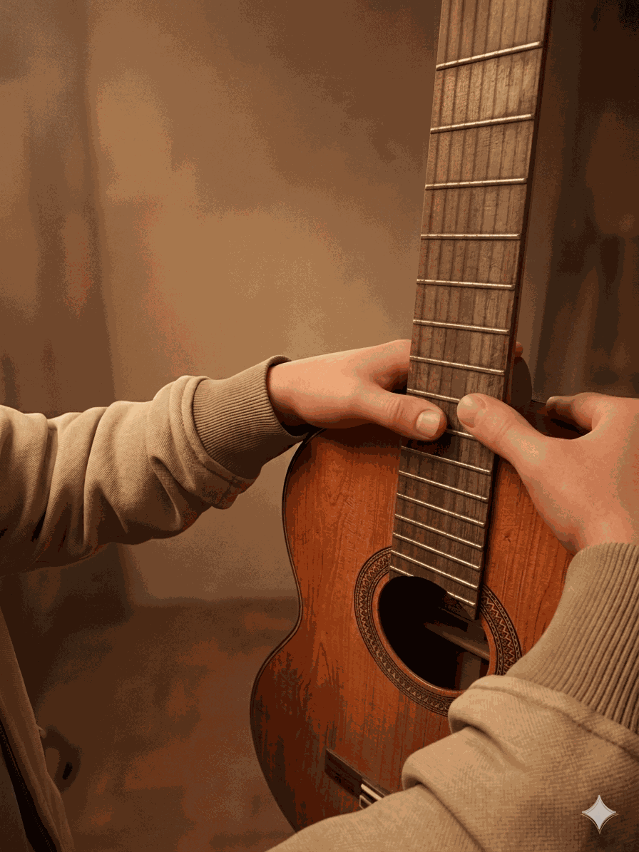 Galería guitarra desmontable